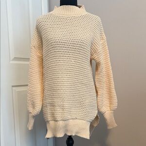 Cozy Cream Knit Sweater
